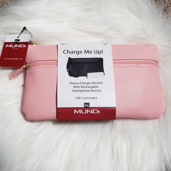 mundi wallets with phone charger